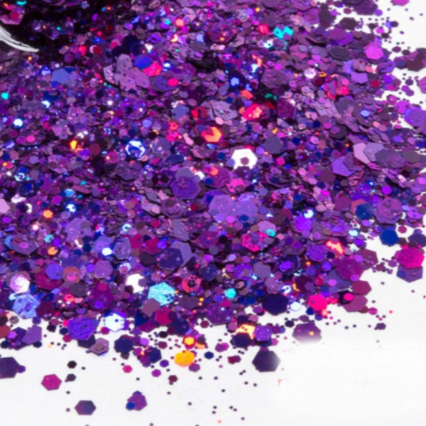 Glittermix, 5 g (eri värejä)