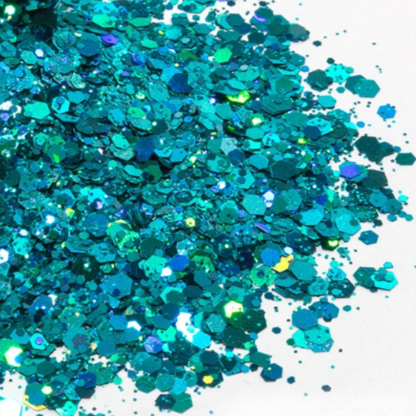 Glittermix, 5 g (eri värejä)