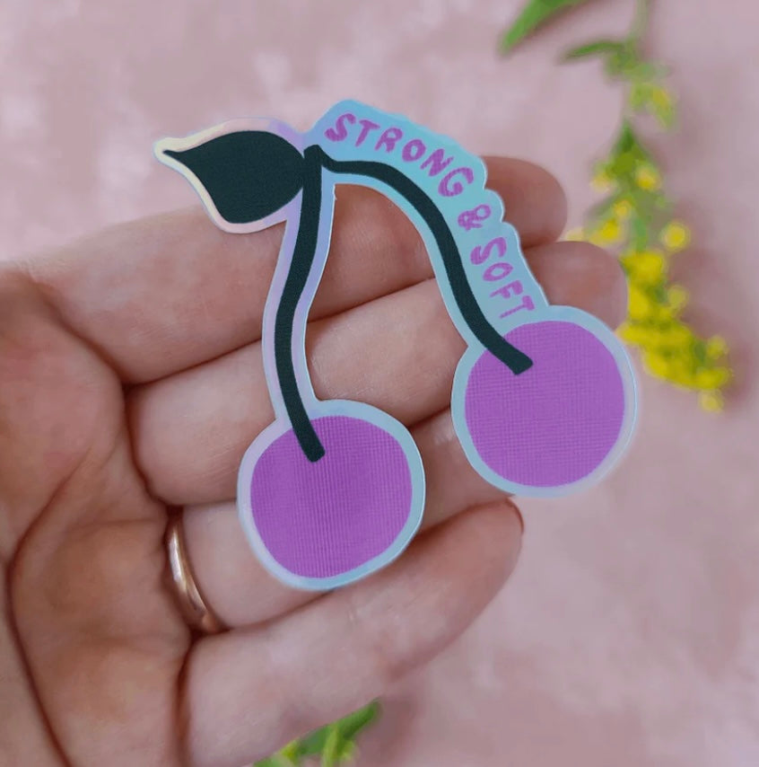 Pikku paperi strong-soft-tarra