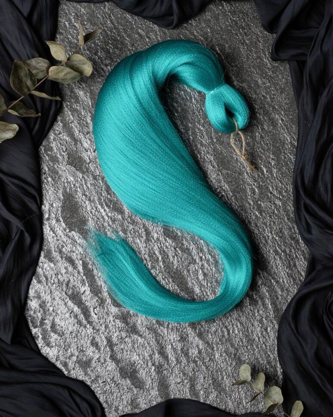 Peppermint Premium hair fiber for fiber braid hairstyles, Kalve