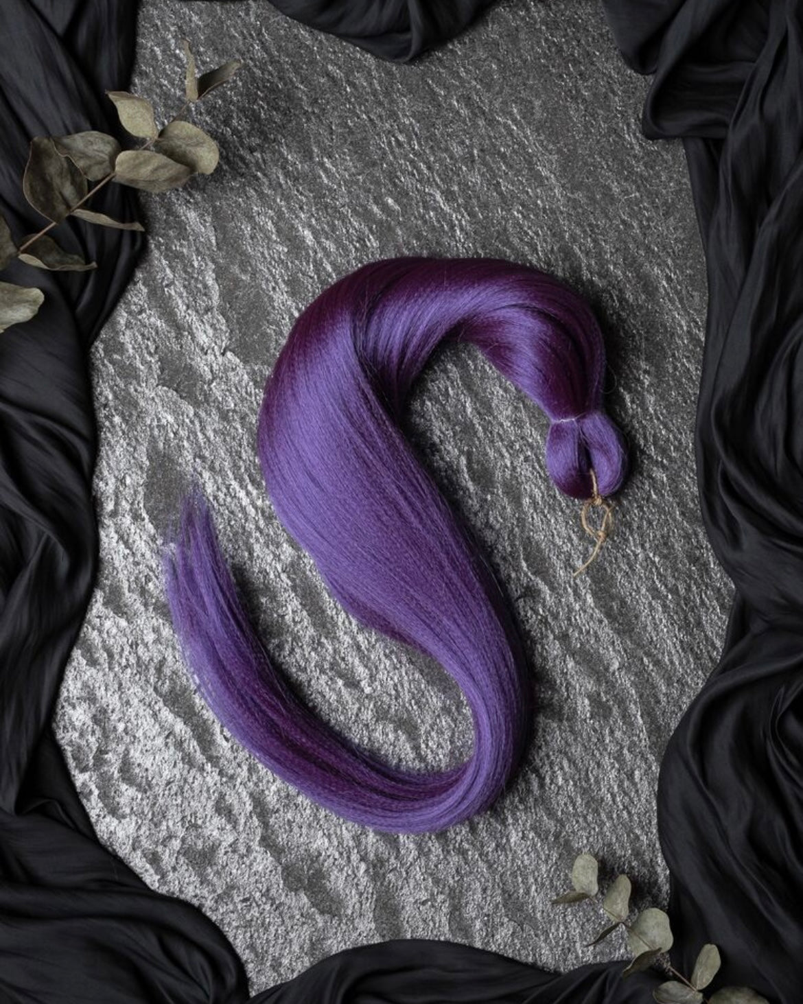 Amethyst Premium hair fiber for fiber braid hairstyles, Kalve