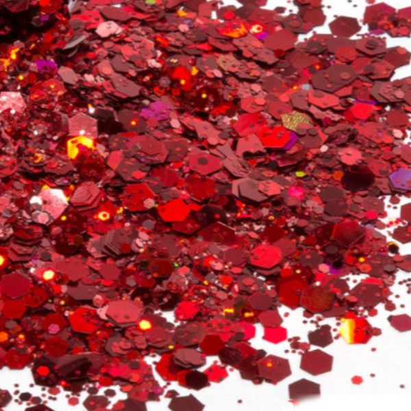 Glittermix, 5 g (eri värejä)