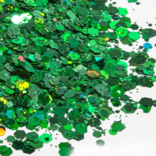 Glittermix, 5 g (eri värejä)