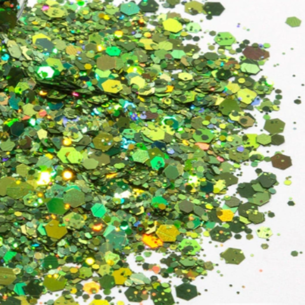 Glittermix, 5 g (eri värejä)