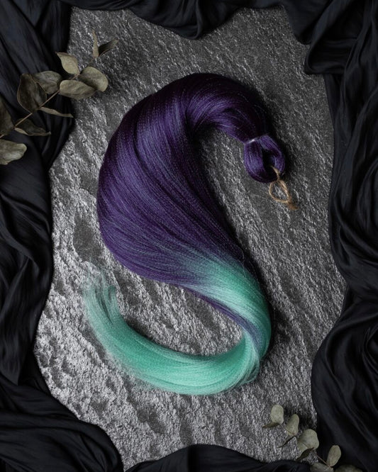 Nebula Premium hair fiber for fiber braid hairstyles, Kalve
