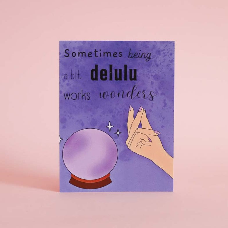 Puhelina Delulu-kortti x Droppis 