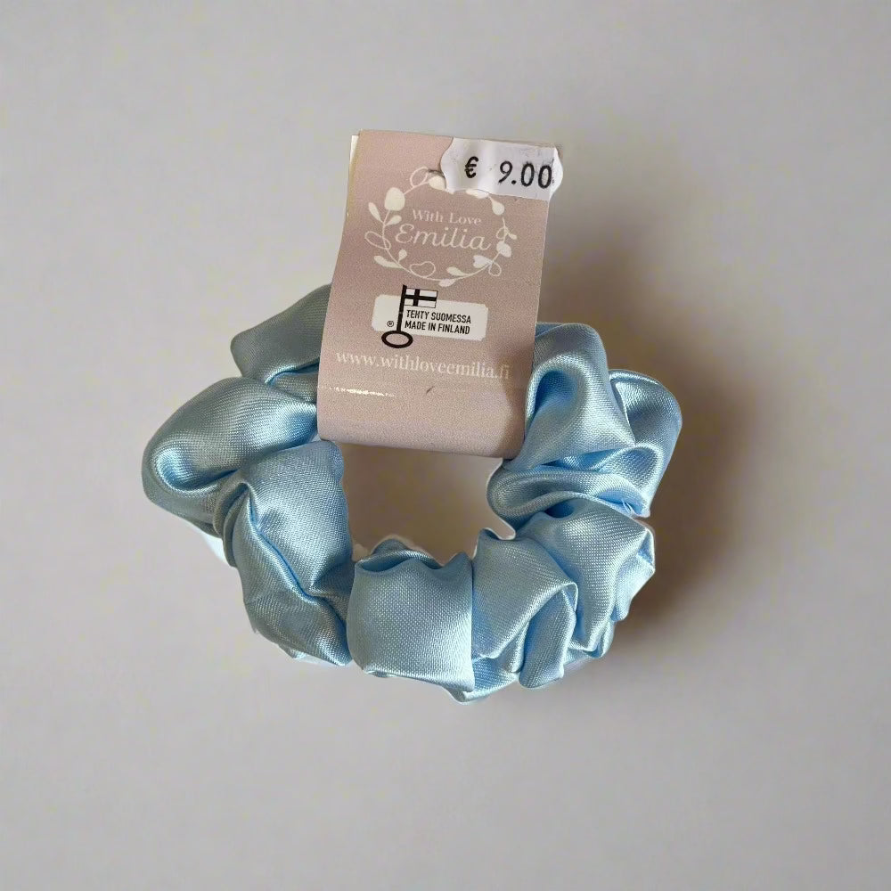 With Love Emilia -scrunchie, mini (many different)